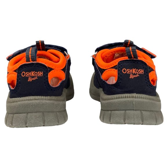 OshKosh B’gosh Pumba2-B Blue & Orange Bump Toe Sandals - Picture 3 of 15
